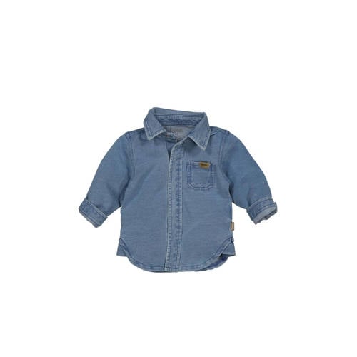 BESS overhemd met backprint blauw afbeelding