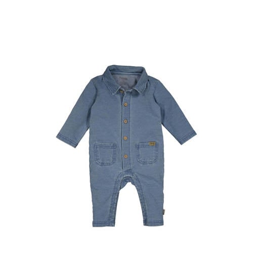 BESS jog denim jumpsuit stone wash afbeelding