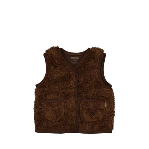 BESS teddy jas bruin afbeelding