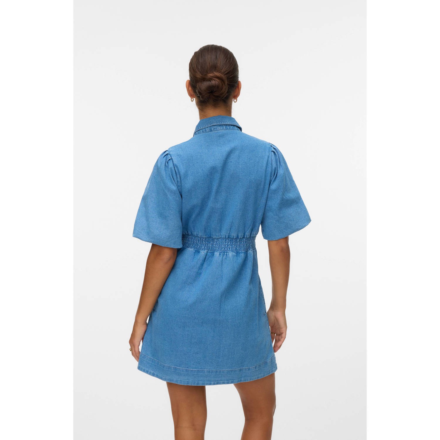 VERO MODA denim spijkerjurk medium blue denim