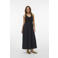 VERO MODA midi jurk zwart