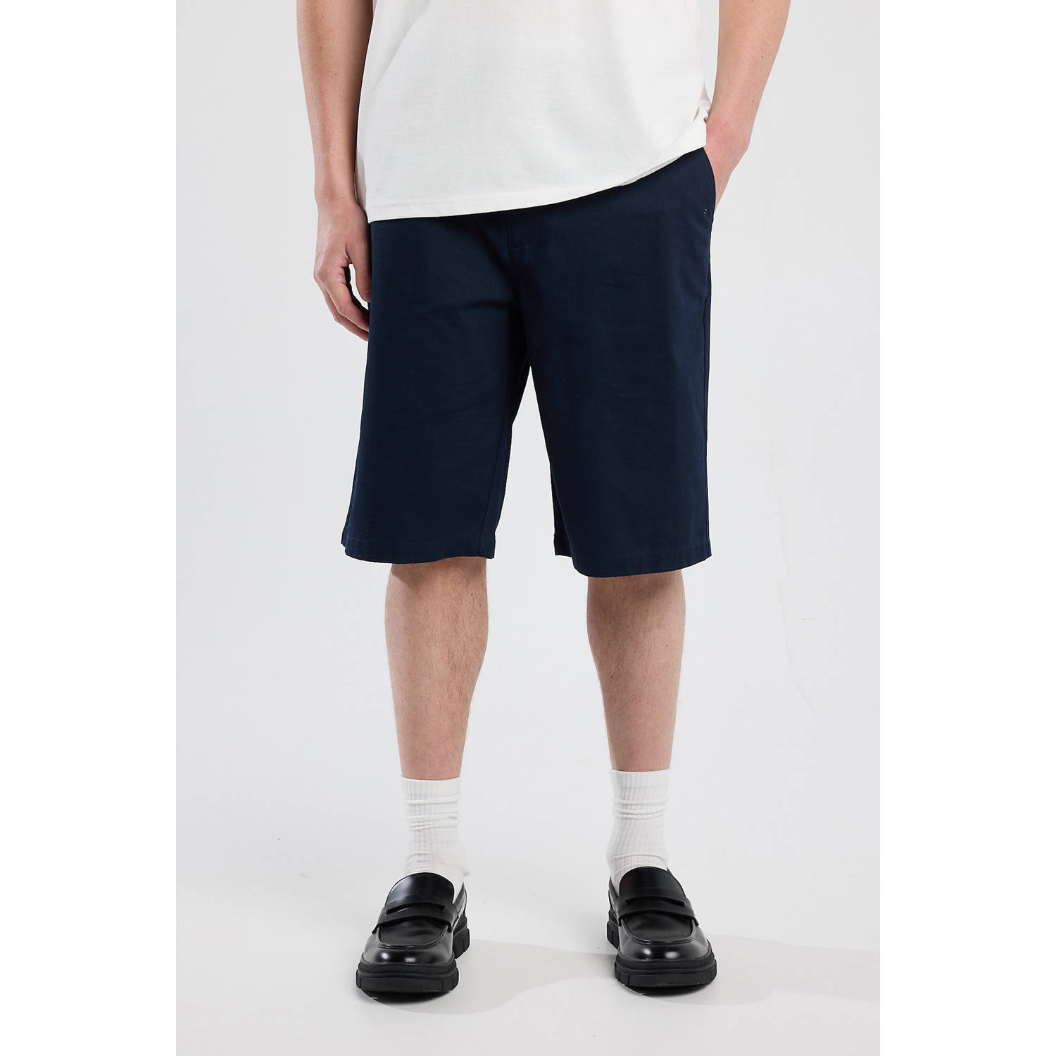 America Today regular bermuda short donkerblauw