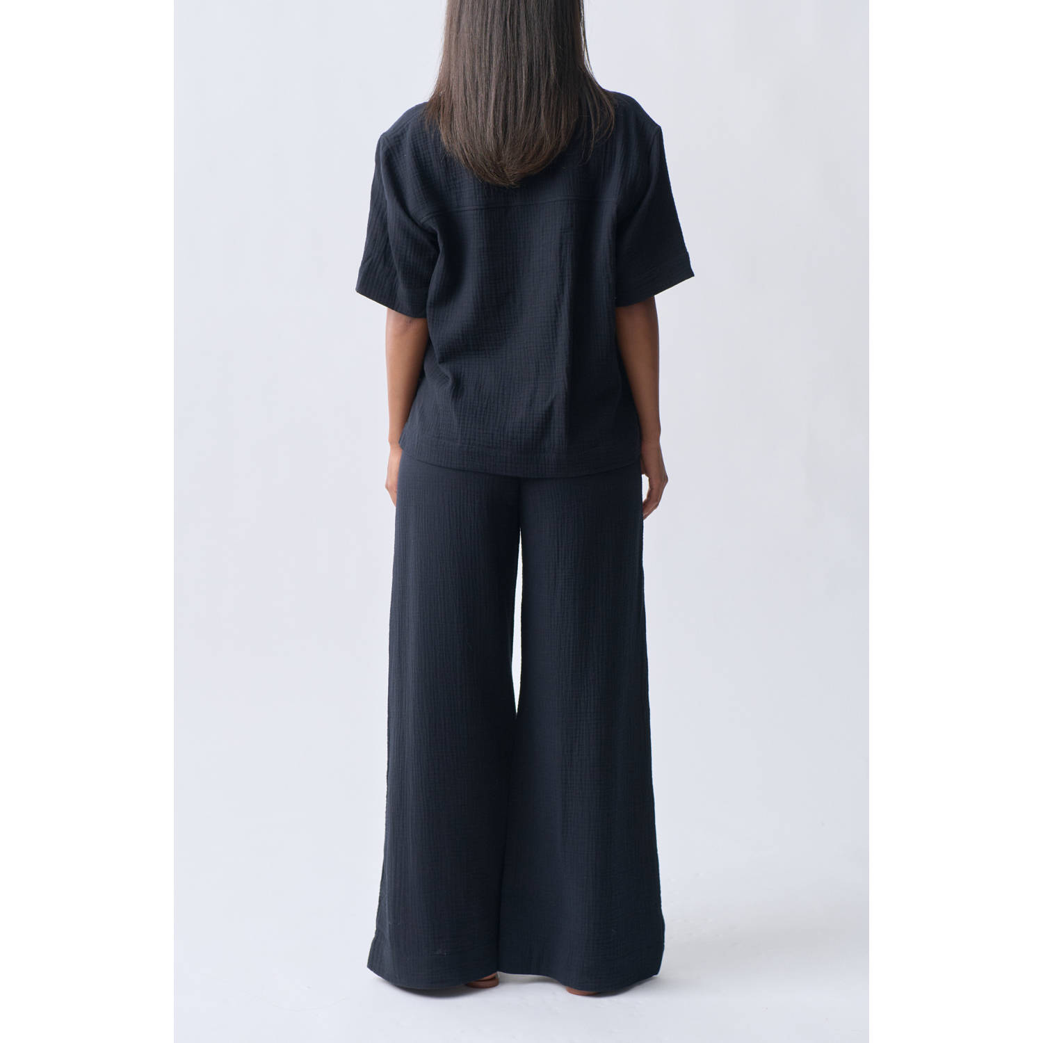 Gina Tricot wide leg regular waist broek