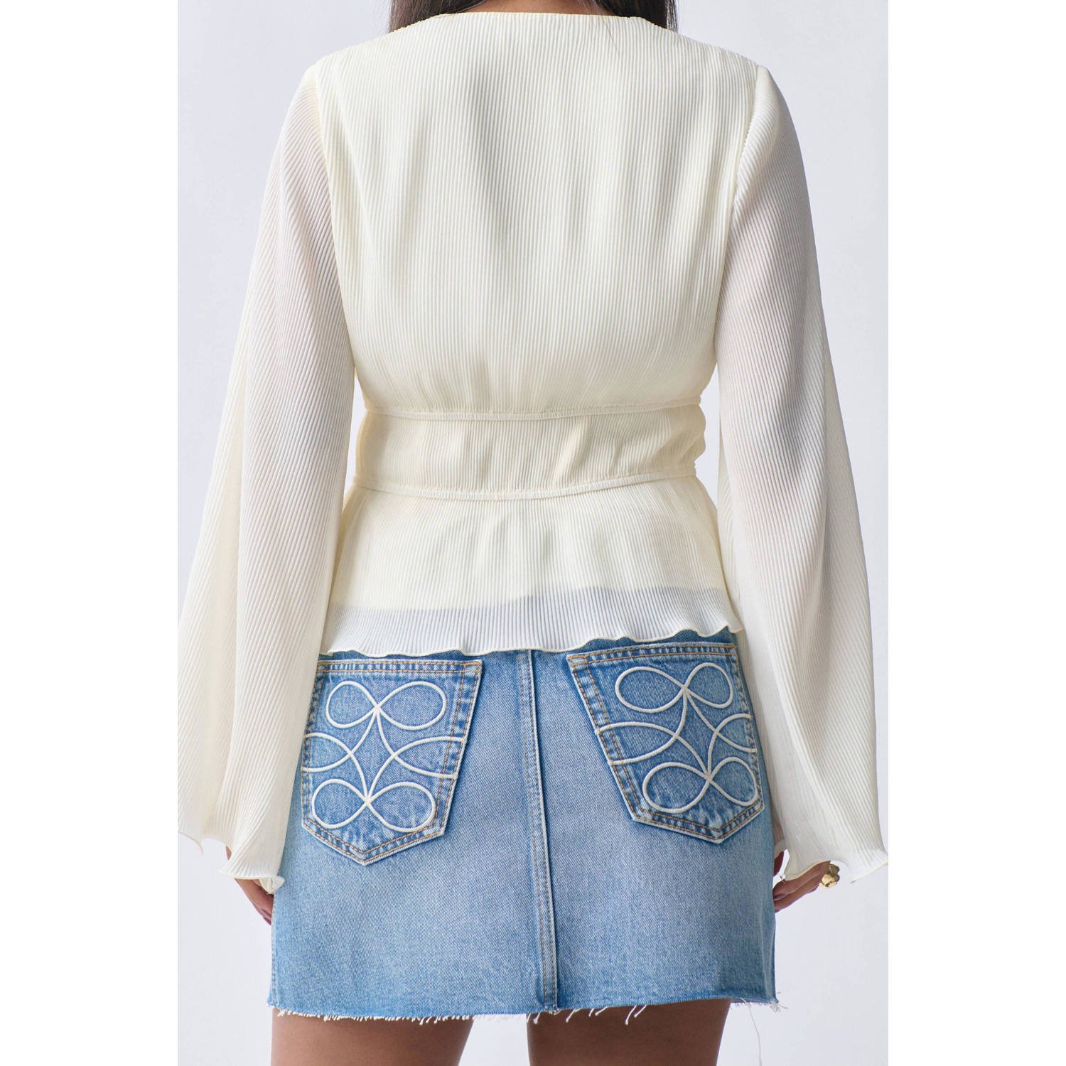 Gina Tricot top ecru