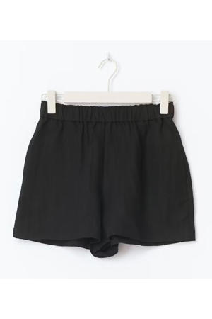 wide leg high waist casual short