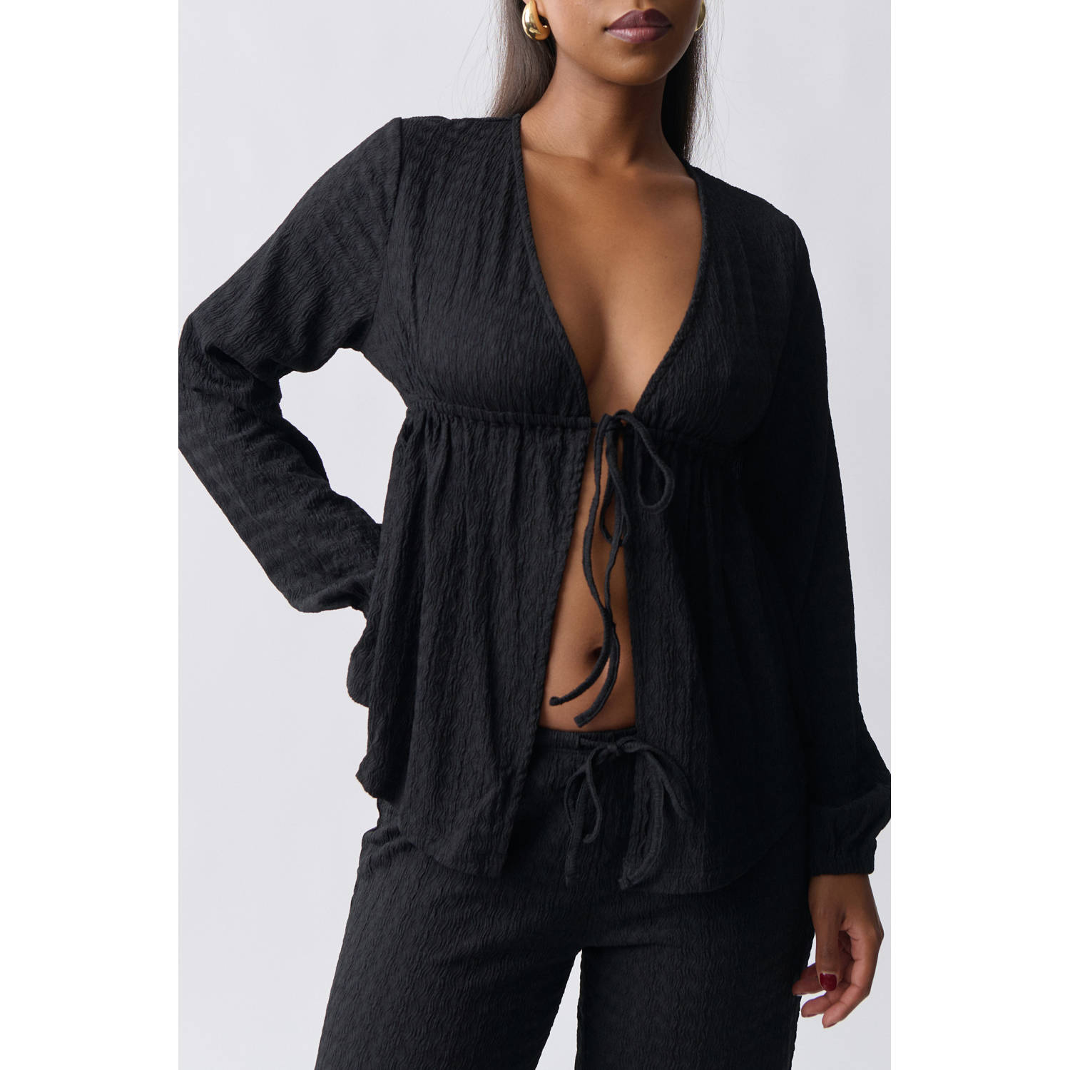 Gina Tricot top zwart