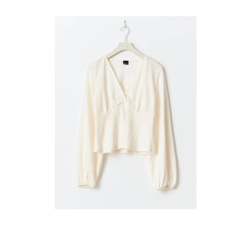 Gina Tricot top lichtgeel afbeelding