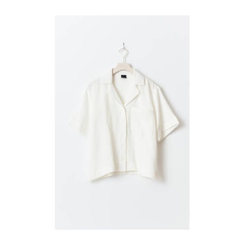 Gina Tricot blouse wit afbeelding