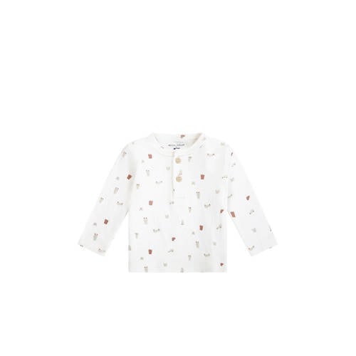 Petite Maison longsleeve wit afbeelding