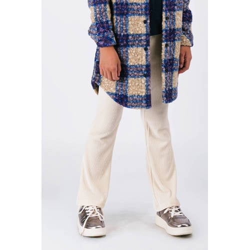 B.Nosy flared broek ecru afbeelding