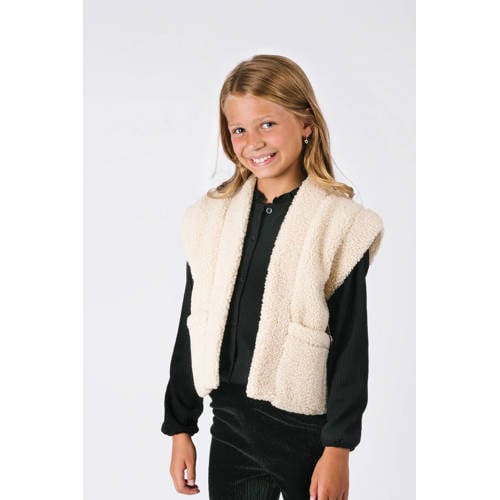 B.Nosy teddy gilet ecru afbeelding