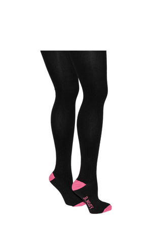 maillot zwart/roze
