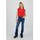 Raizzed high waist flared jeans dark blue denim