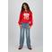 Raizzed high waist wide leg jeans light blue denim
