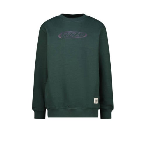 Raizzed sweater donkergroen afbeelding