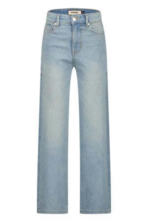 wide leg jeans light blue denim