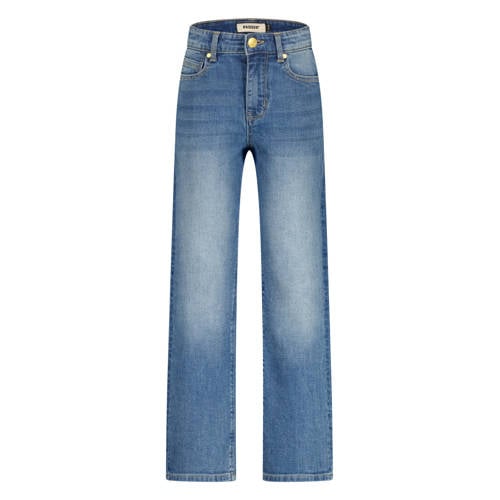 Raizzed wide leg jeans medium blue denim afbeelding