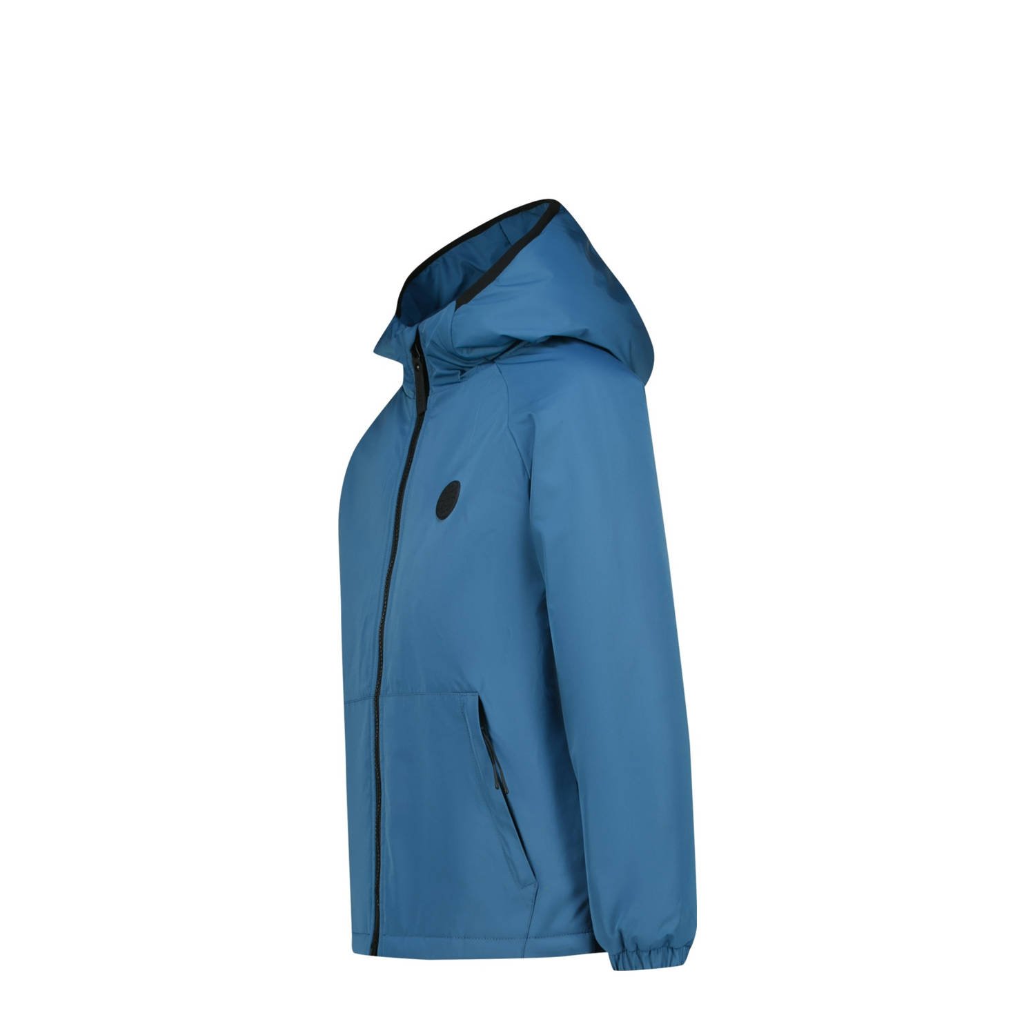 Raizzed gewatteerde jas blauw