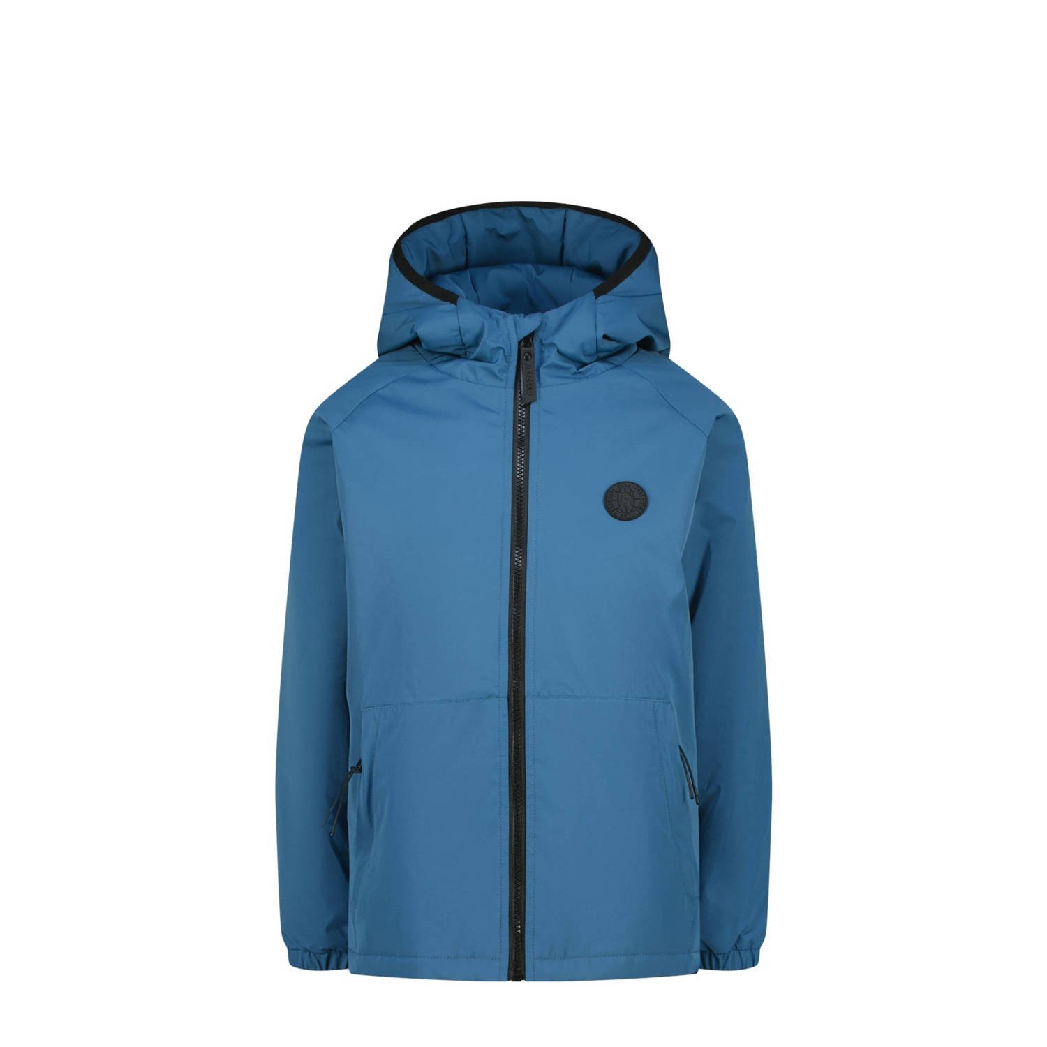 Raizzed gewatteerde jas blauw