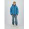 Raizzed gewatteerde jas blauw