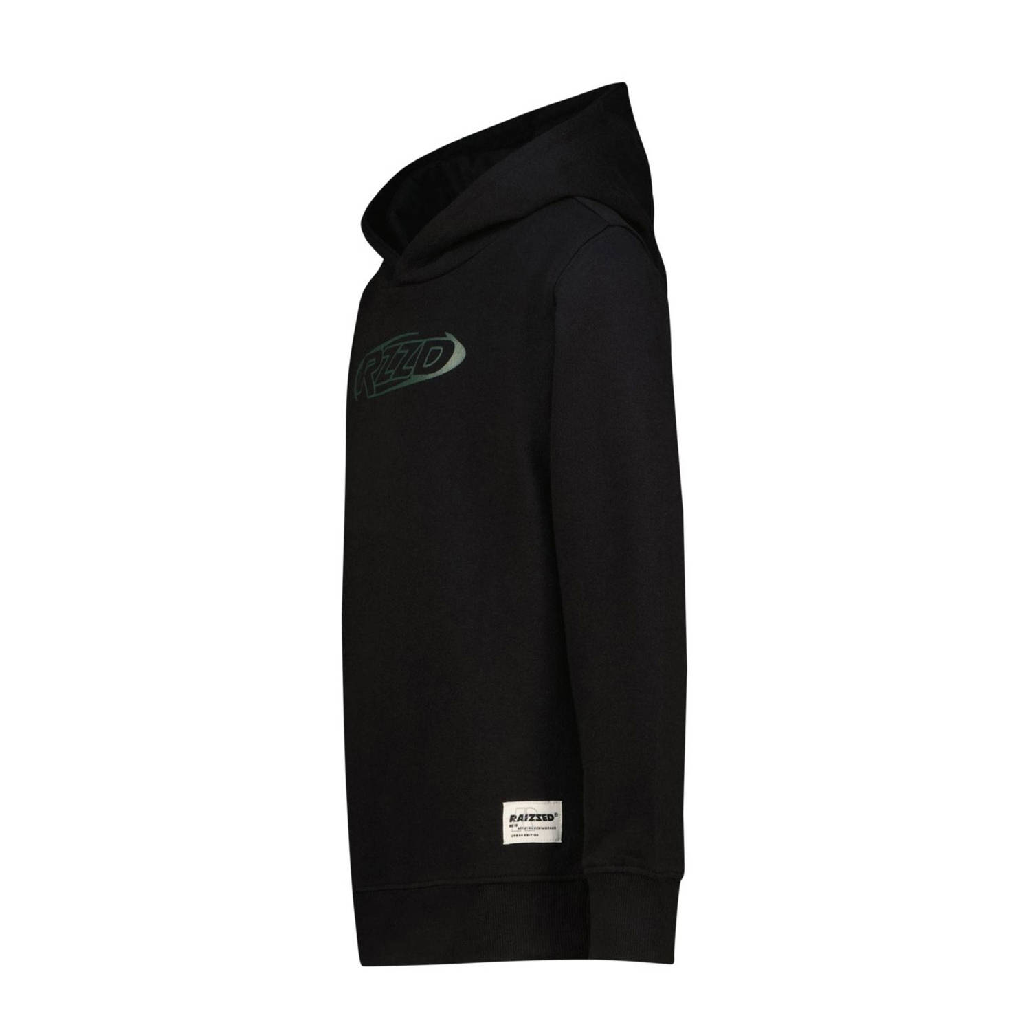 Raizzed hoodie zwart