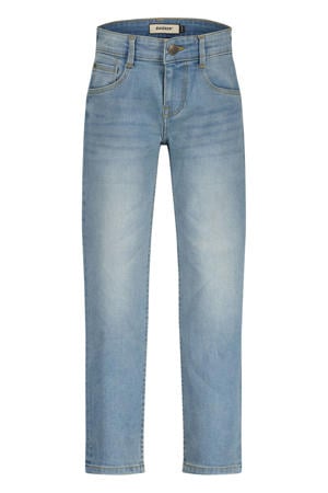 straight leg jeans  light blue denim