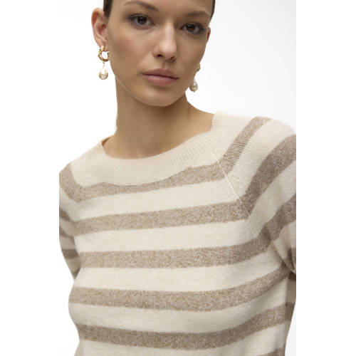 VERO MODA trui lichtgrijs gebreid afbeelding
