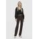VERO MODA straight high waist pantalon bruin