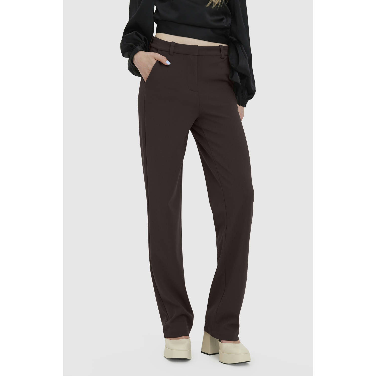 Vero Moda Pantalon VMZAMIRA MR SLIM STRAIGHT PANT