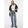 VERO MODA high waist wide leg jeans blauw