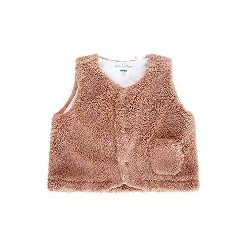 Petite Maison teddy gilet bruin afbeelding