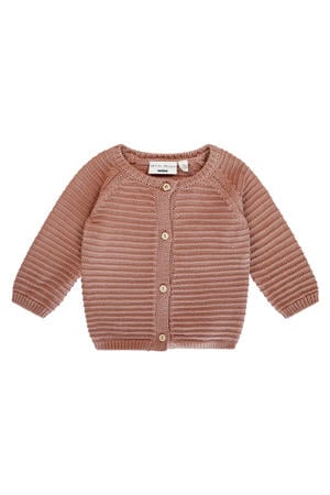 cardigan bruin gebreid