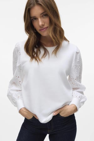 pullover trui wit