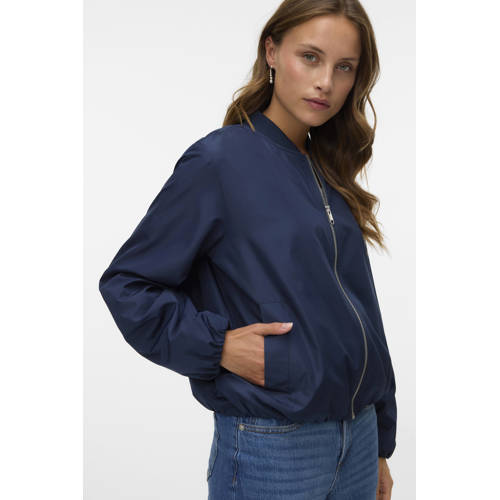 VERO MODA bomberjack donkerblauw afbeelding