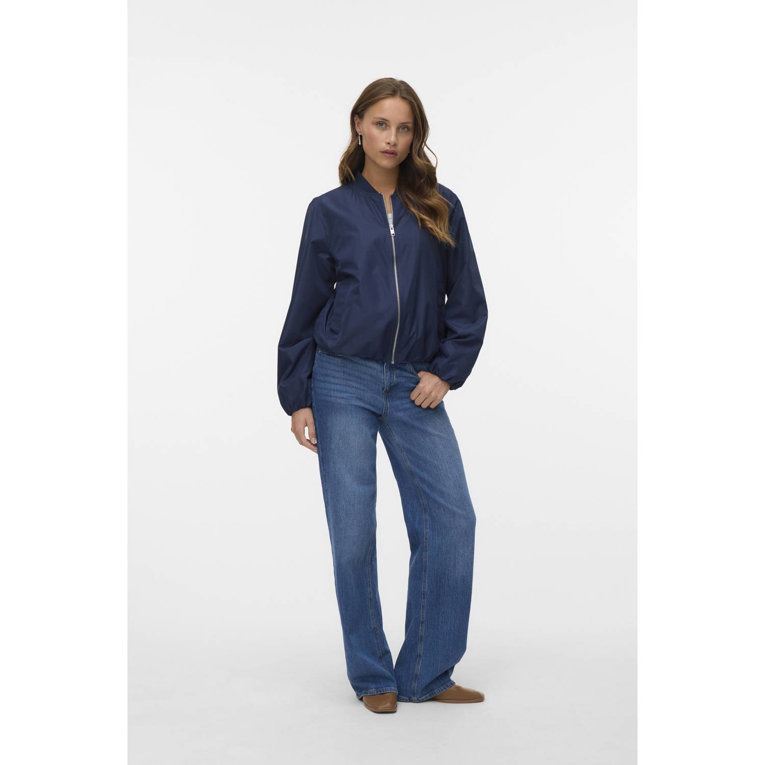 VERO MODA bomberjack donkerblauw