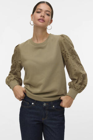 pullover trui groen
