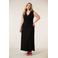 Miss Etam Plus maxi jurk zwart