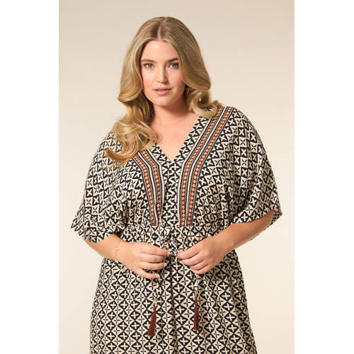 Miss Etam Plus maxi jurk zwart afbeelding