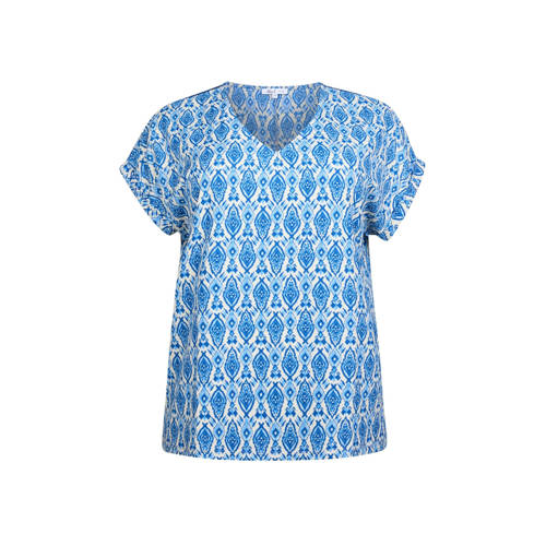 Miss Etam Plus top blauw afbeelding