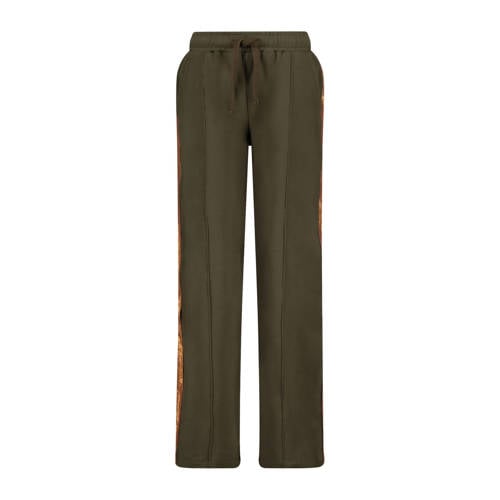 Quapi x Monique Smit regular casual broek donkergroen afbeelding
