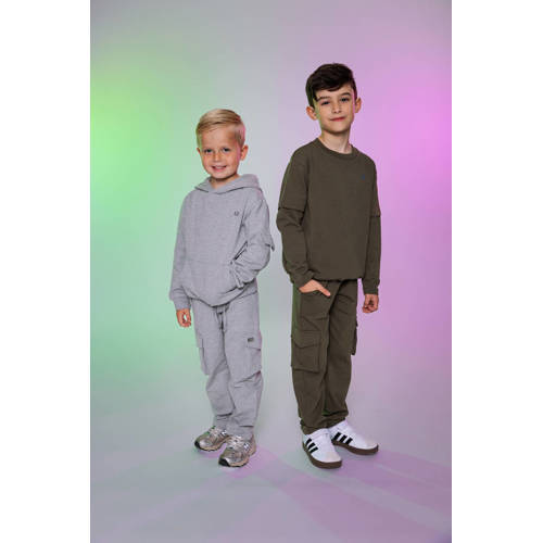 Quapi x Monique Smit regular casual broek groen afbeelding