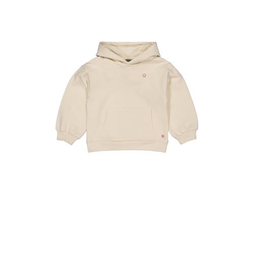 Quapi x Monique Smit hoodie met backprint beige afbeelding