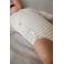 Noppies baby overslagromper Navi offwhite/ecru