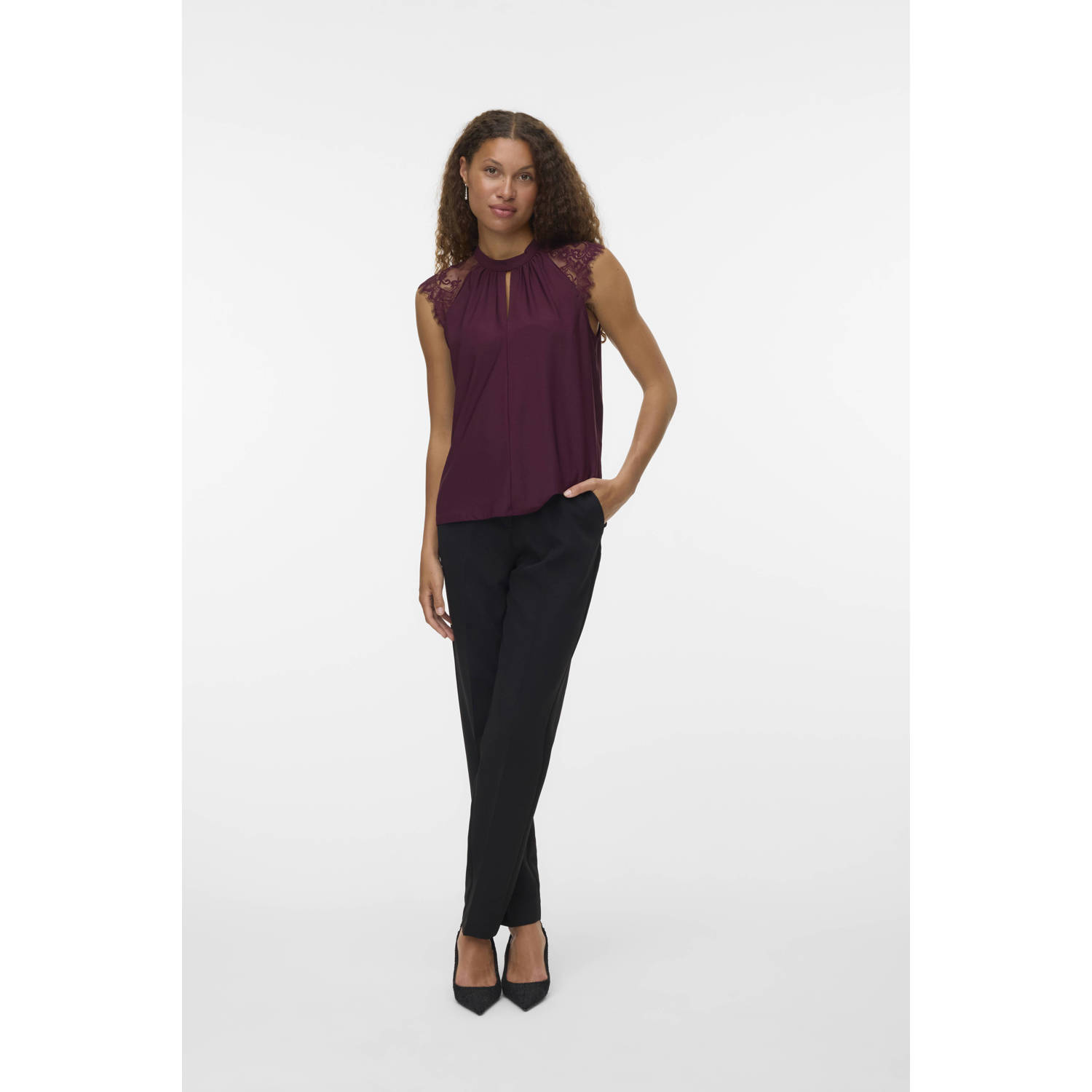 VERO MODA top met col