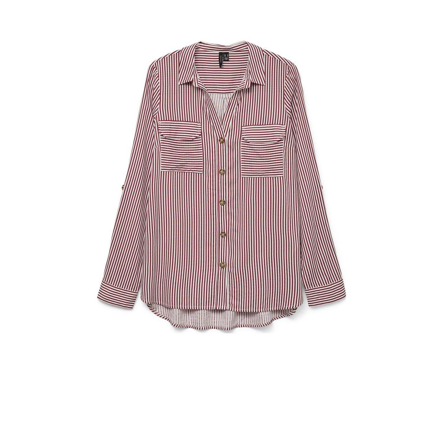 Vero Moda Overhemdblouse VMBUMPY L S SHIRT NEW WVN GA NOOS