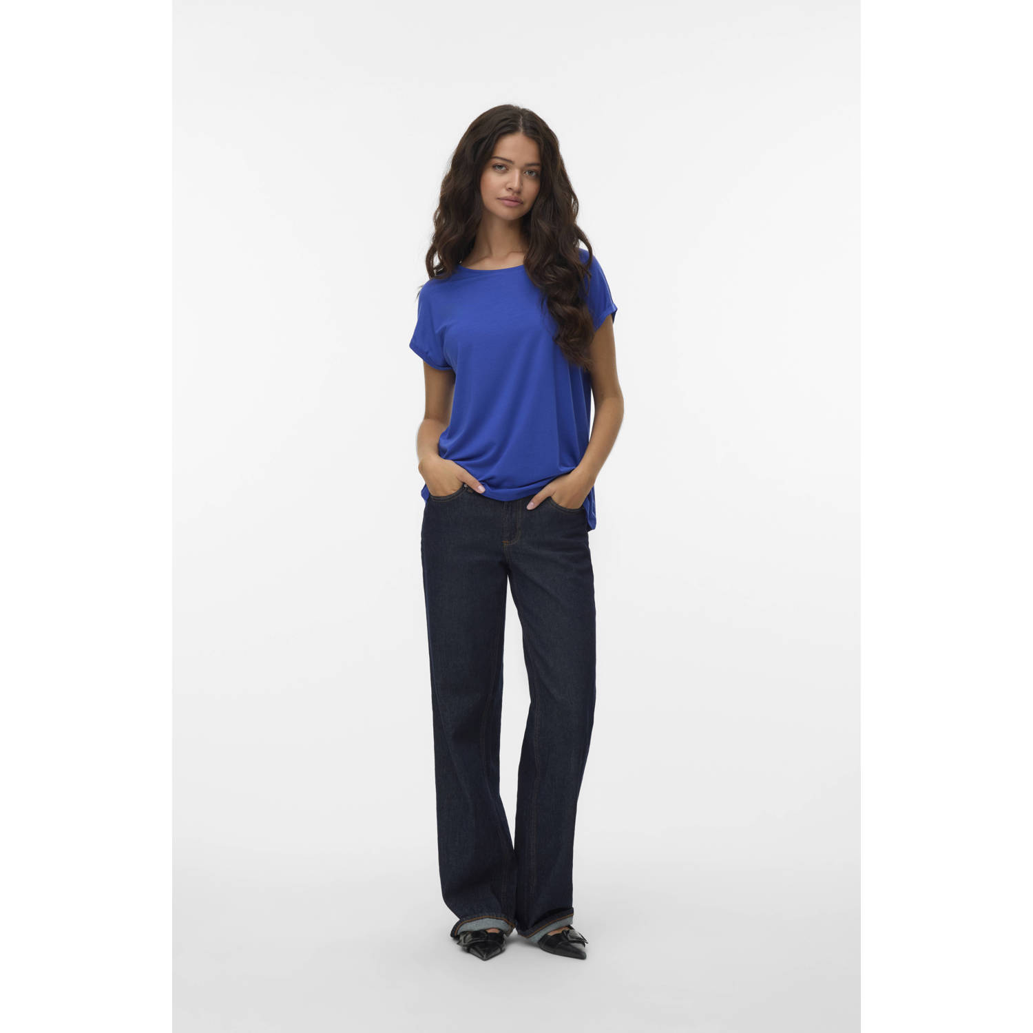 VERO MODA T-shirt blauw