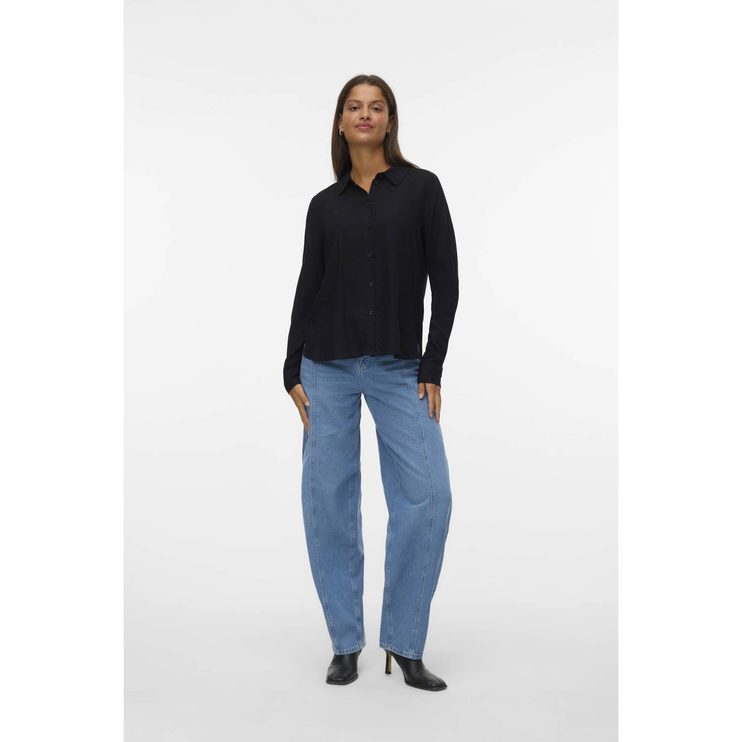 VERO MODA blouse zwart
