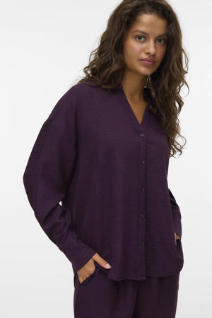 blouse donkerpaars