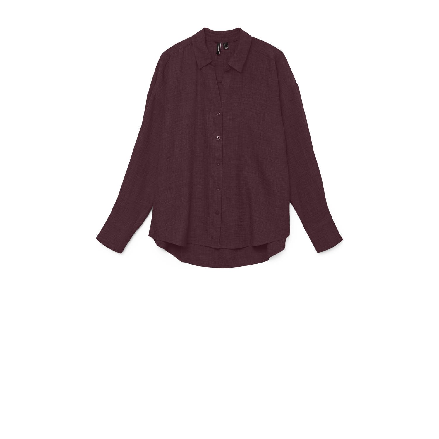 VERO MODA blouse donkerpaars
