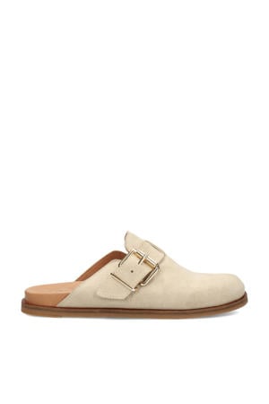 Aran suède clogs beige